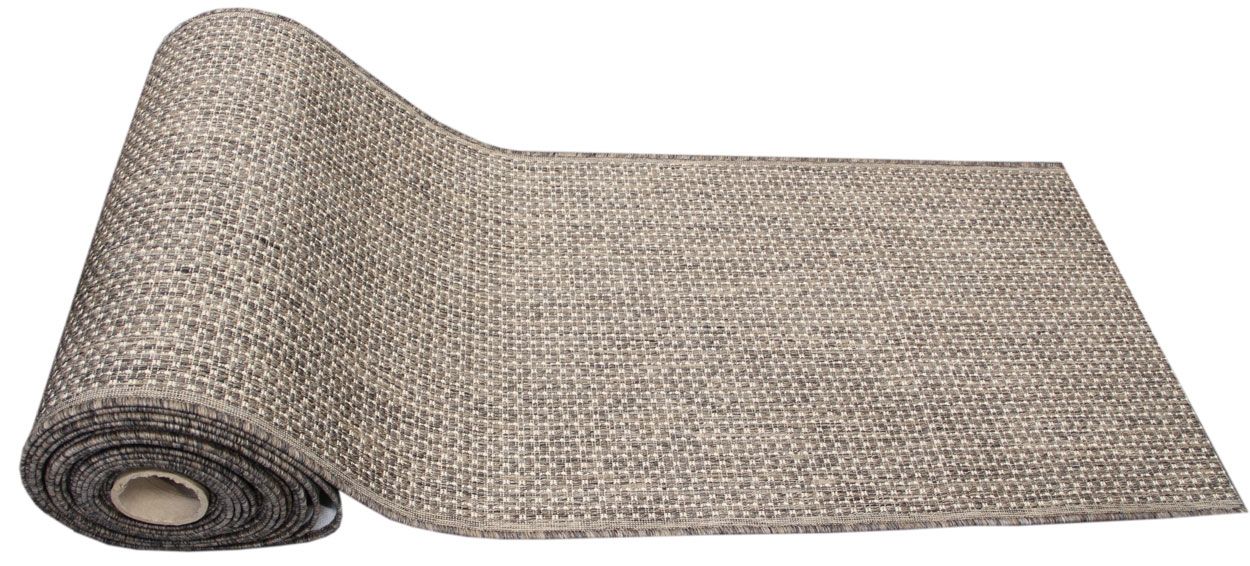 Cairo käytävämatto 80cm, ruskea