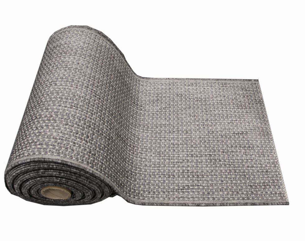 Cairo käytävämatto 80cm, hopea