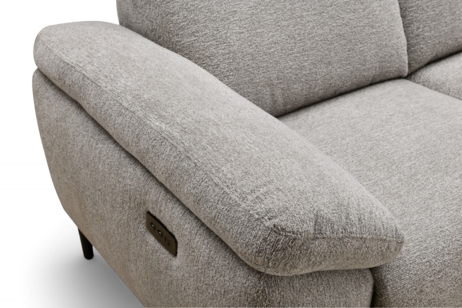 Camilla 3-ist mekanismisohva vaaleanharmaa