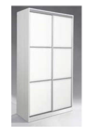 Niemi Capo-liukuovikaappi 100 x 220 x 62 cm