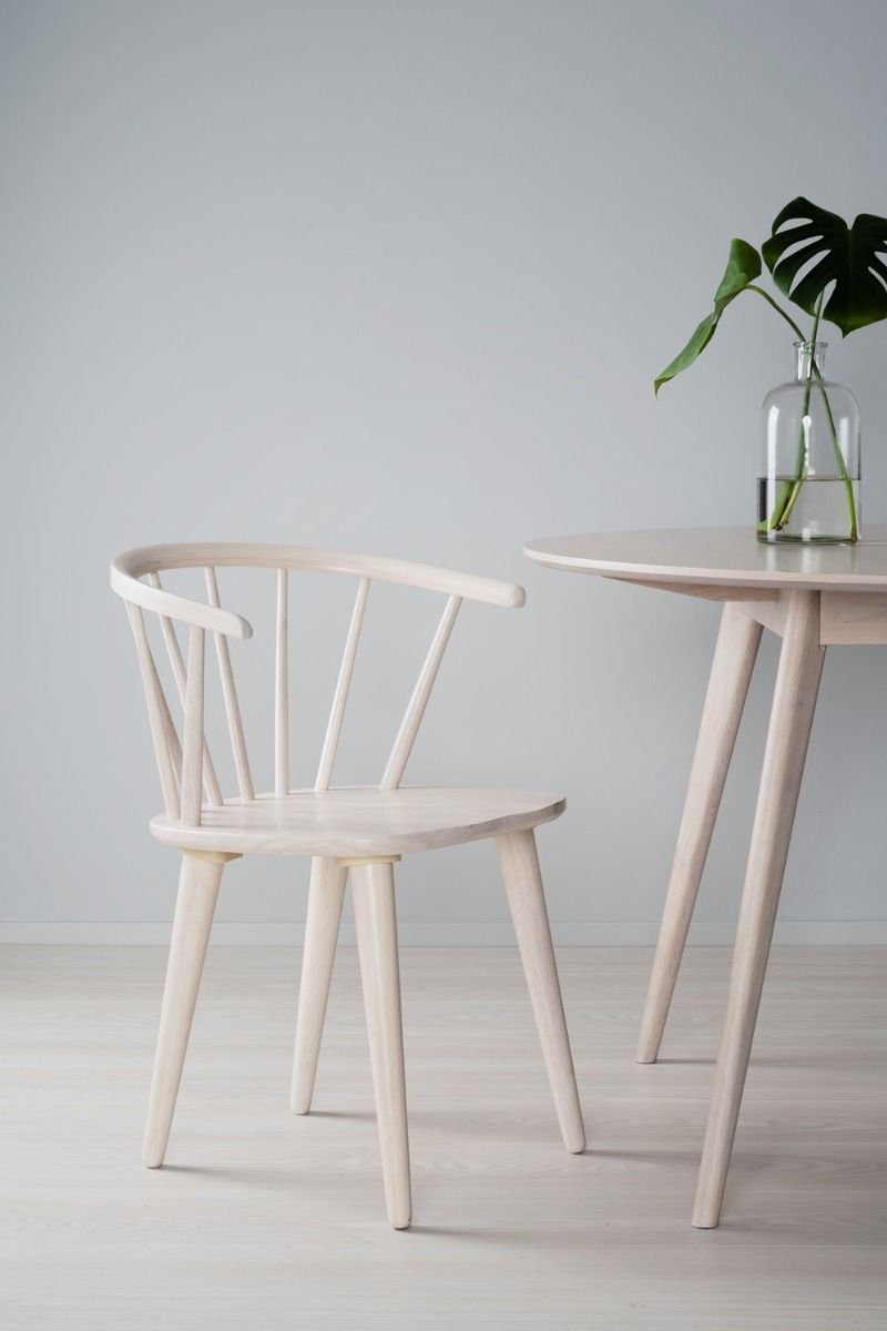 Rowico Carmen tuoli, valkopesty tammi