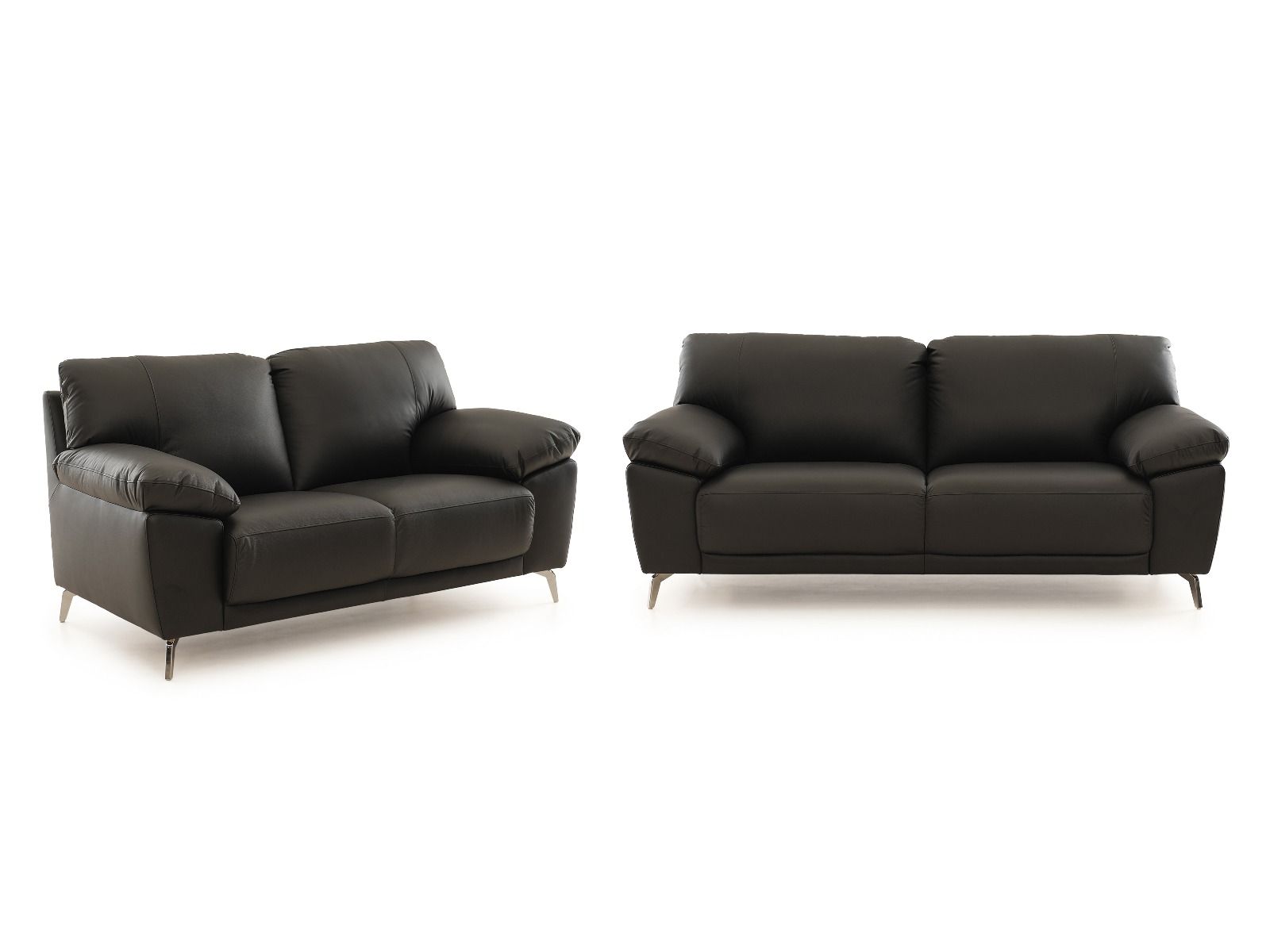 Neiser Cavalli 3+2 sohvakalusto, musta nahka