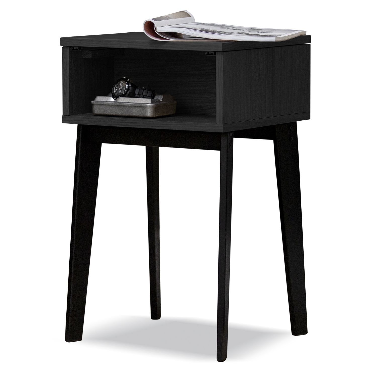 Jensen Charon yöpöytä, musta