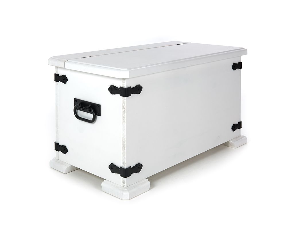 Valkoinen Linnea arkkupöytä, eri kokoja