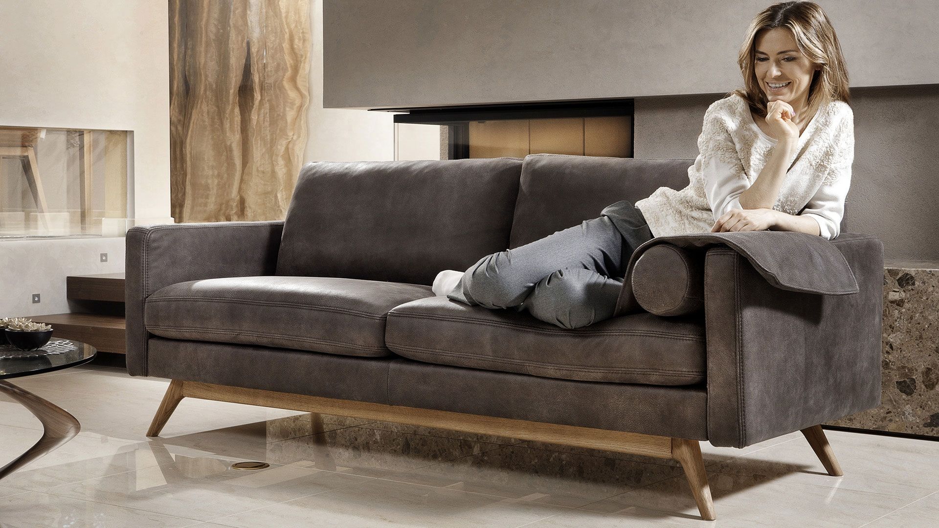 BD Möbel Clint sohva 3-ist, eri vaihtoehtoja