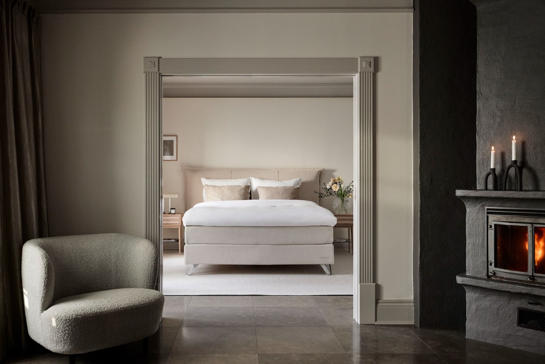 Jensen Cloud sängynpääty, eri kokoja 