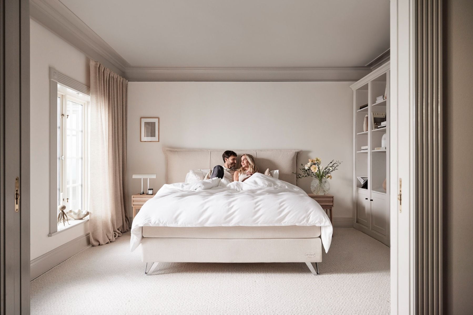 Jensen Cloud sängynpääty, eri kokoja 