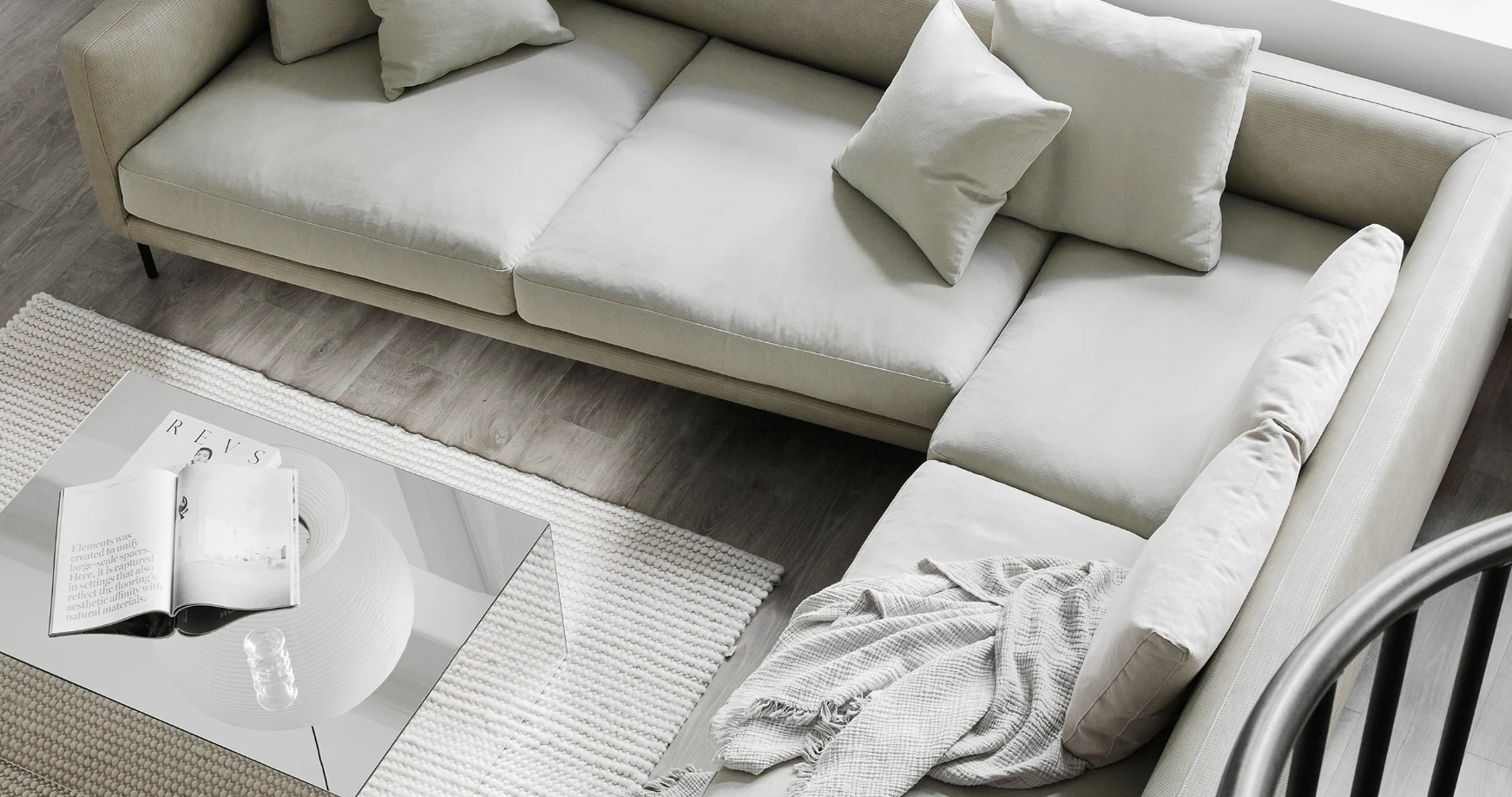 Interface Coco moduulisohva, eri vaihtoehtoja