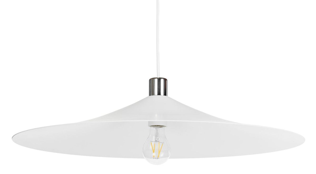 Cole on tyylikäs valaisin, jossa on leveä kupu ja metallinsävyinen yläosa. Sen ajaton muotoilu sopii monenlaisiin sisustuksiin ja tuo tilaan sekä valoa että ilmettä.