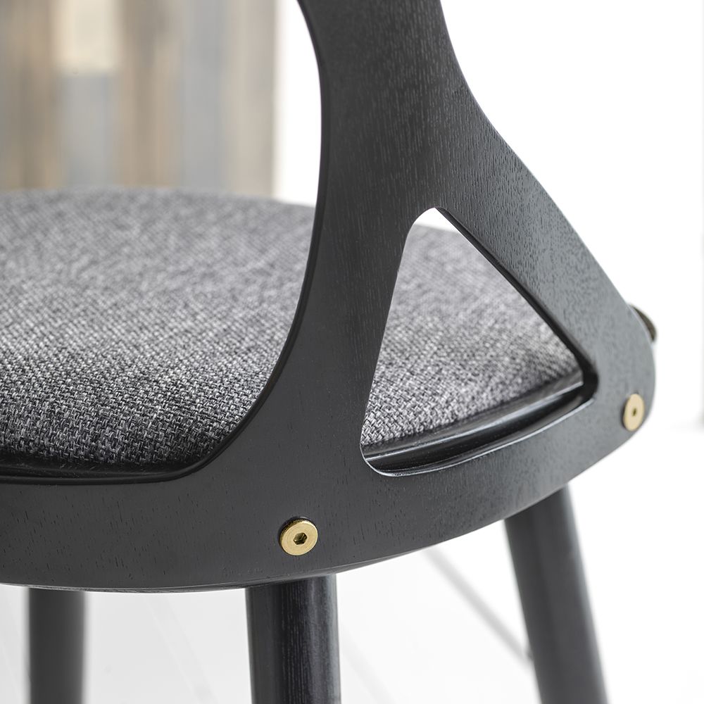 Hans K Colibri baarituoli 63cm, musta