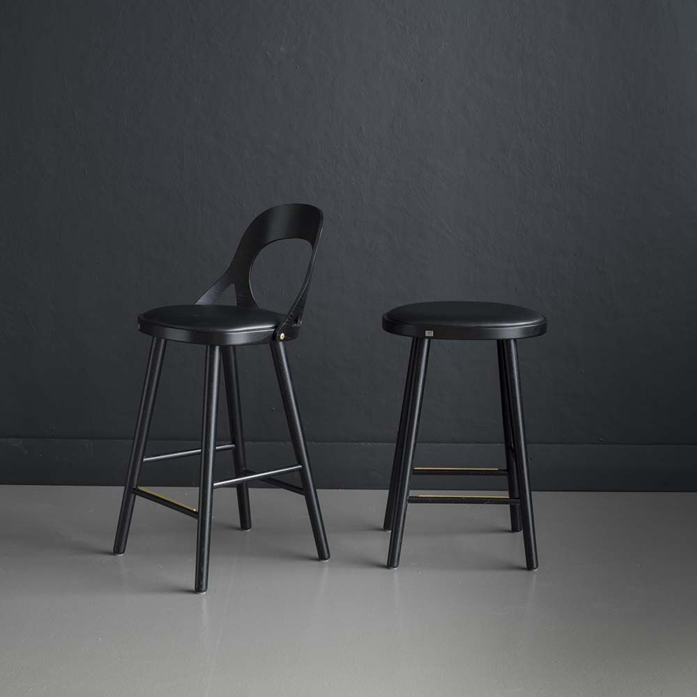 Hans K Colibri baarijakkara 63cm, musta