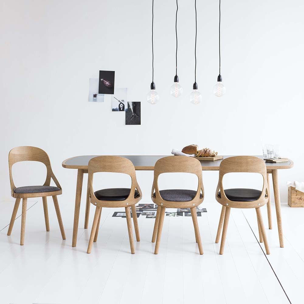 Hans K Colibri ruokailutuoli, tammi