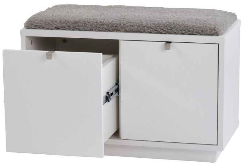 Rowico Confetti-istuinpenkki 2, valkoinen/talja