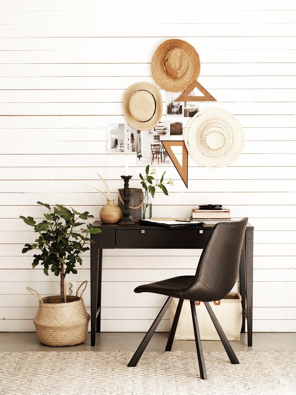 Rowico Confetti sivupöytä, musta