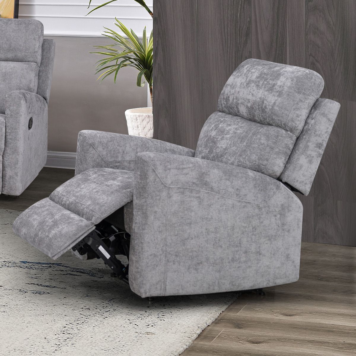 Cooper reclinertuoli, harmaa