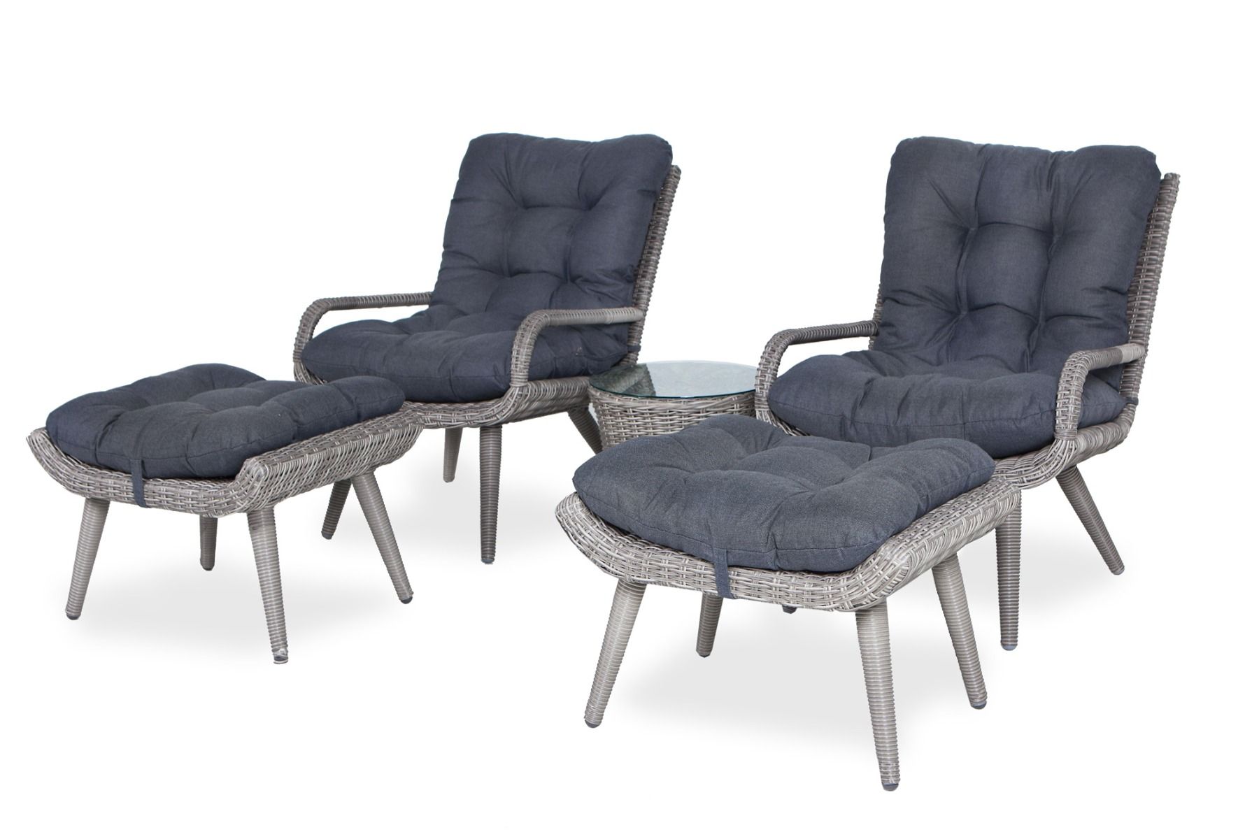 Cuba nojatuoli ulkokäyttöön, polyrottinki