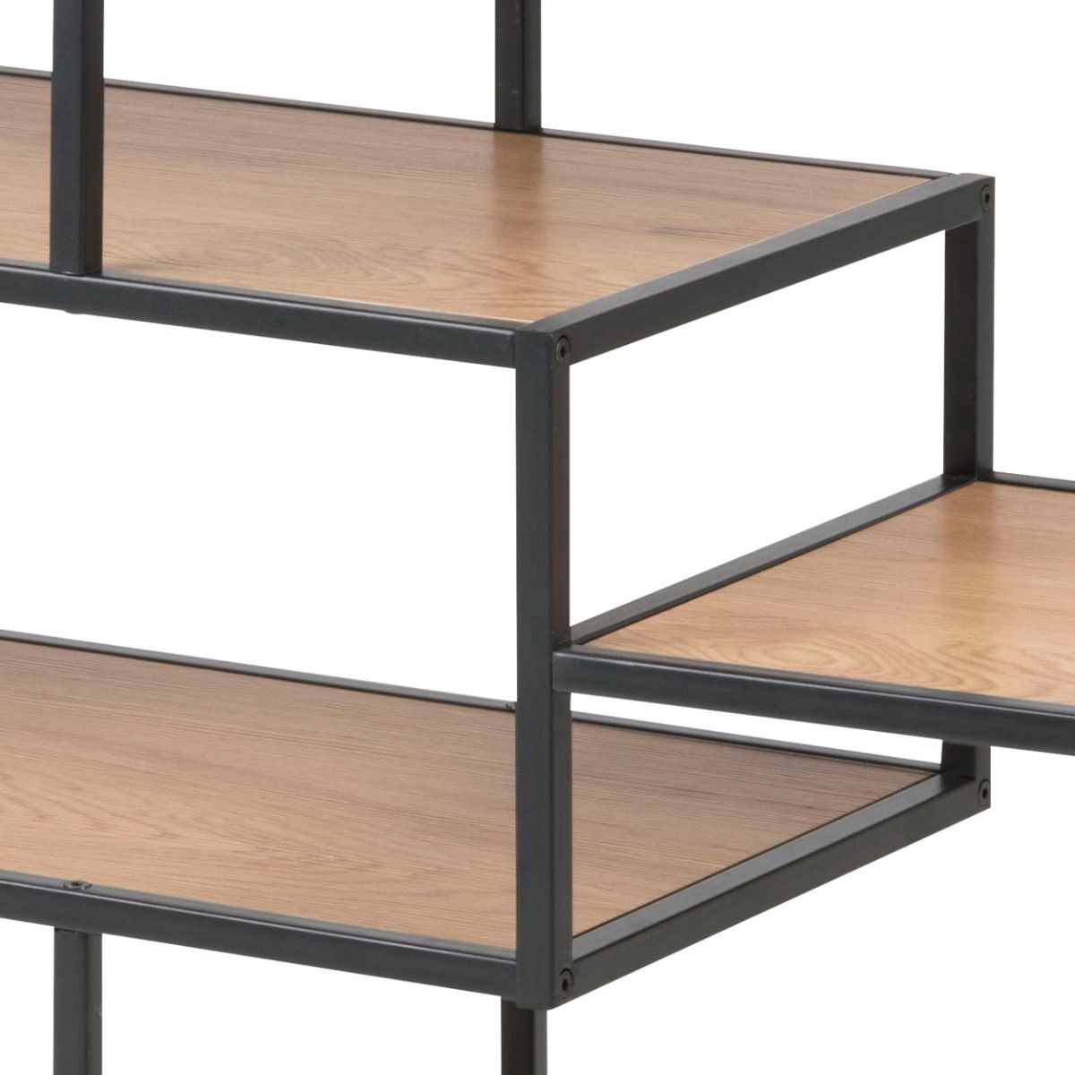 Seaford avohylly 6 tammi-musta 114x35x78cm
