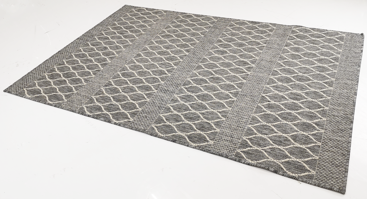 Dawn Marokko matto harmaa, eri kokoja