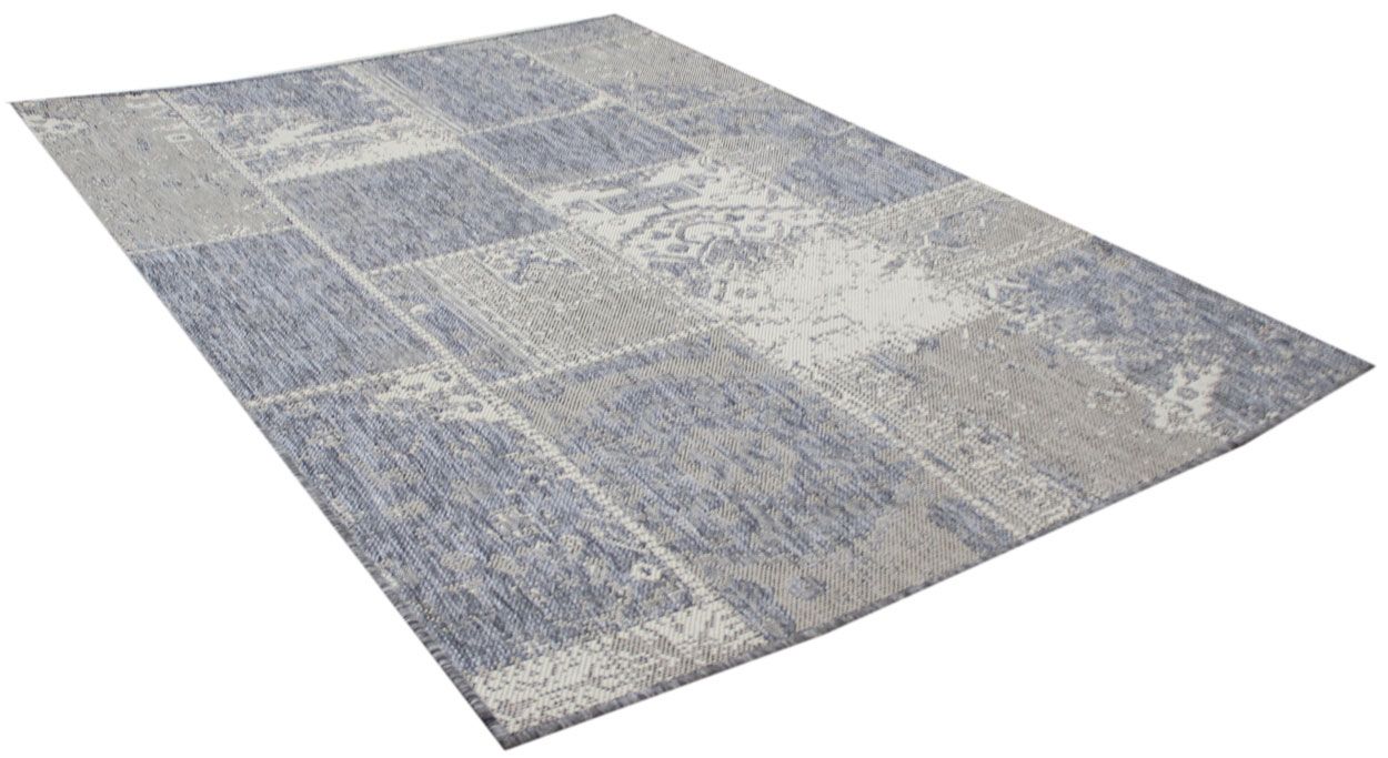 Dawn Patchwork (Lapland) matto siniharmaa, eri kokoja