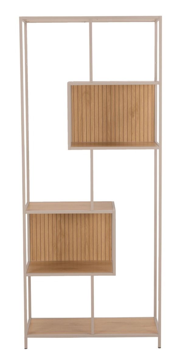Seaford avohylly 10 tammi-harmaa 77x35x185cm