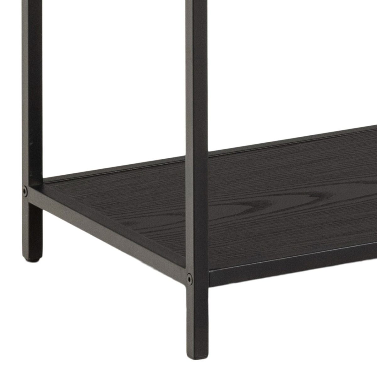 Seaford avohylly 8 musta 135x35x150 cm