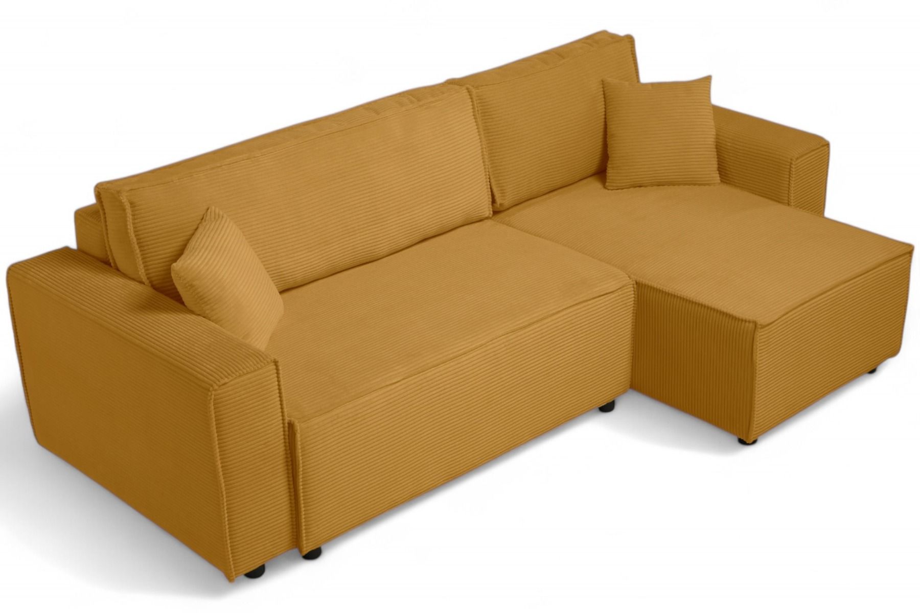 Deco divaanisohva vuodesohva, keltainen