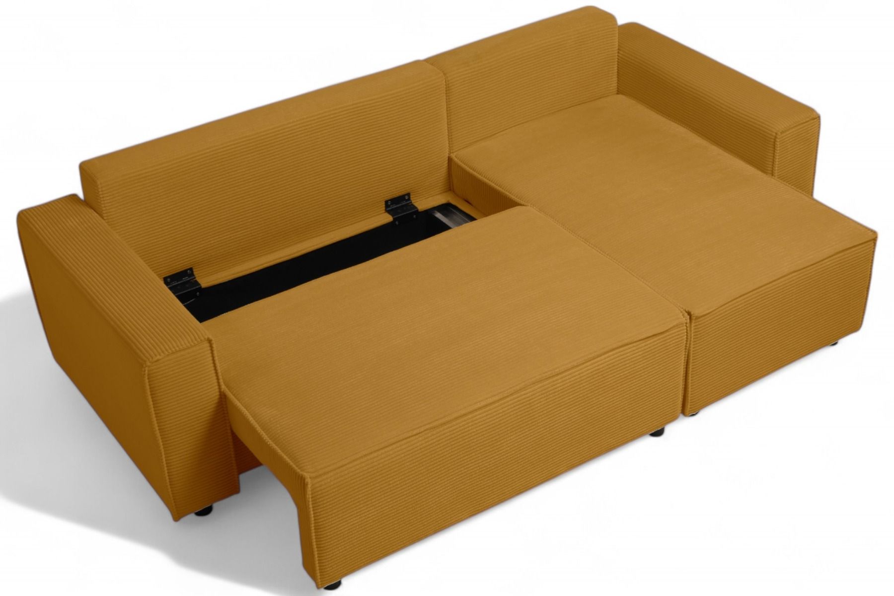 Deco divaanisohva vuodesohva, keltainen