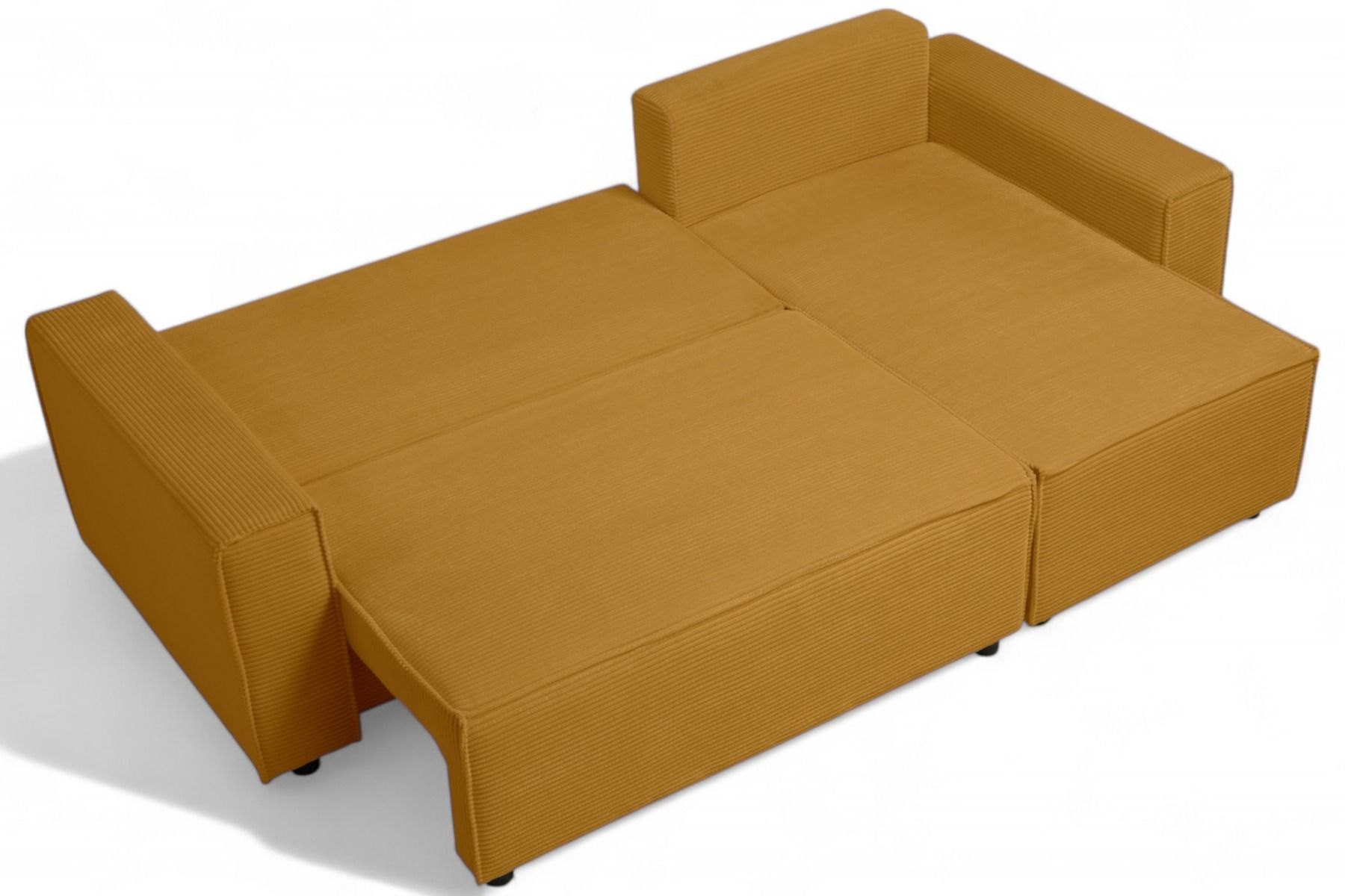 Deco divaanisohva vuodesohva, keltainen