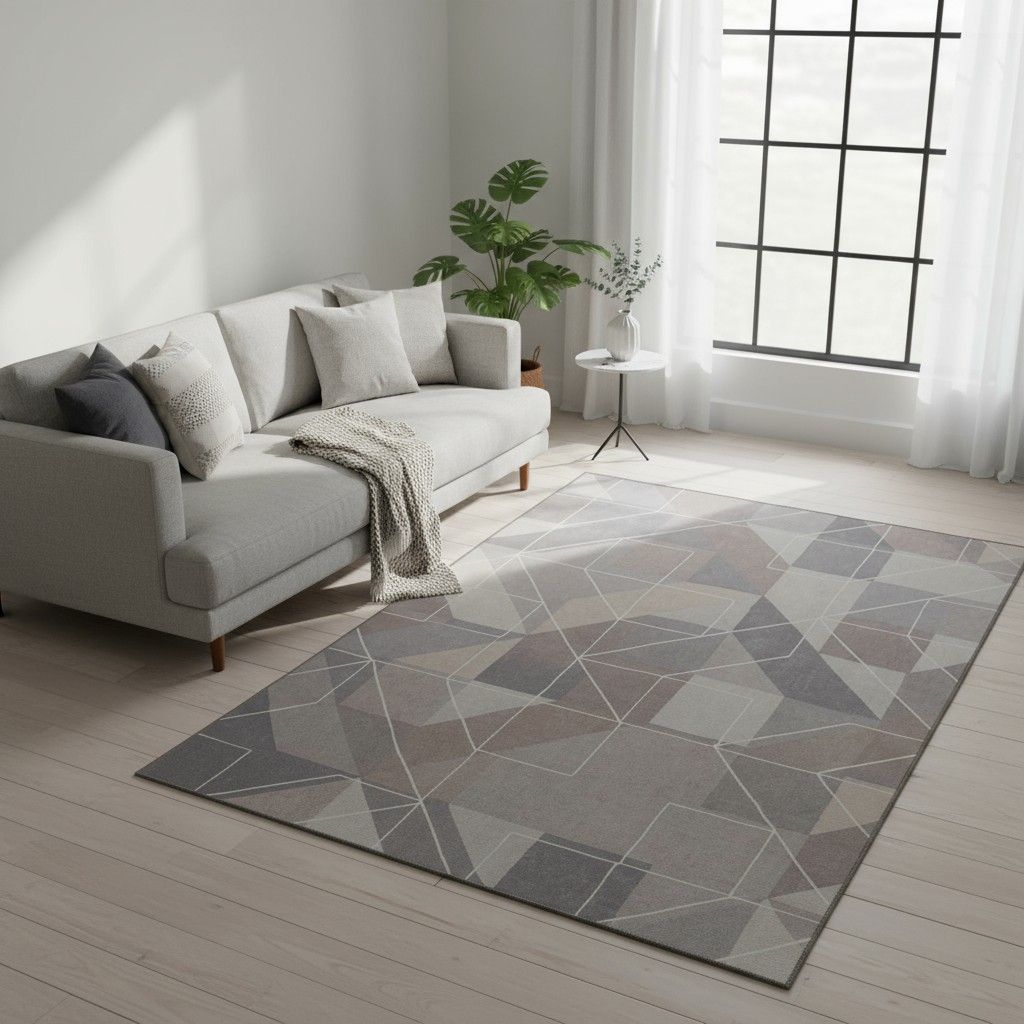 Stone pyöreä matto, halk. 160 cm