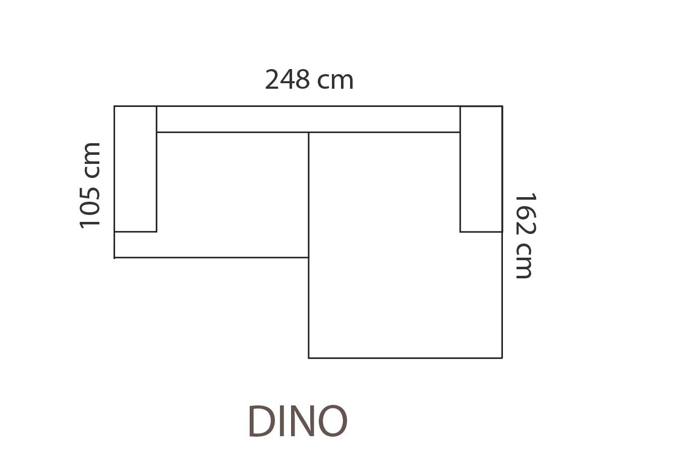 Bali kulmadivaanisohva, eri värejä