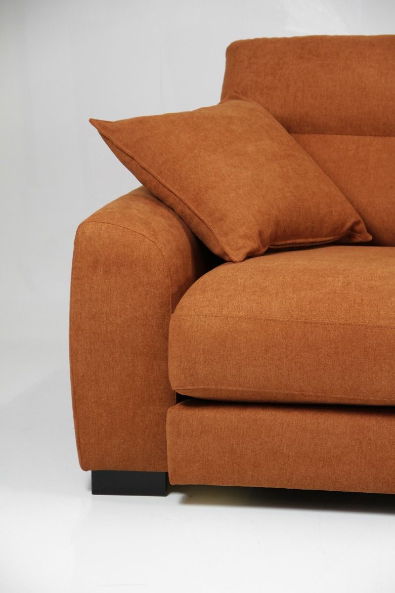 Domingo XXL 3-ist muhkea sohva 262cm, eri värejä