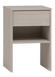 Hiipakka Black yöpöytä hopeajalava