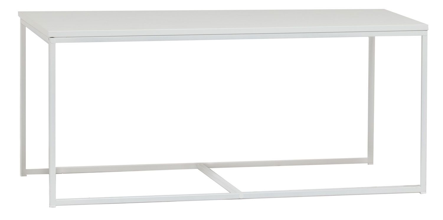Hiipakka Isla sohvapöytä, iso valk/ valk