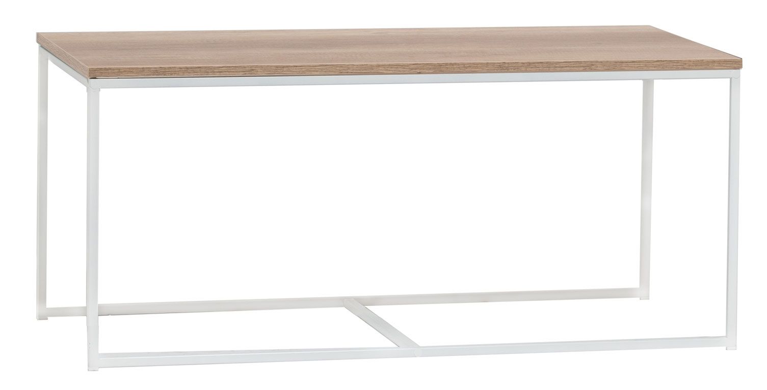 Hiipakka Isla sohvapöytä, iso valk/ vintagetammi