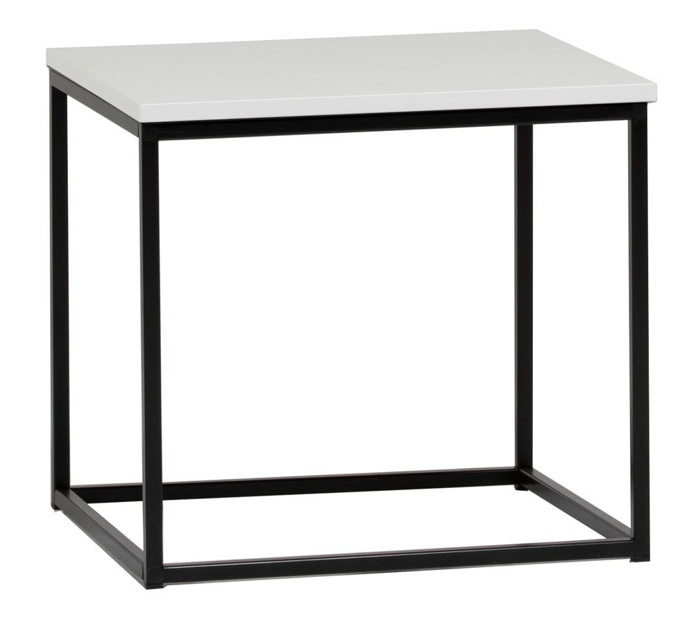 Hiipakka Isla sohvapöytä, pieni musta/ valk