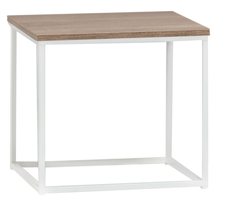 Hiipakka Isla sohvapöytä, pieni valk/ vintagetammi