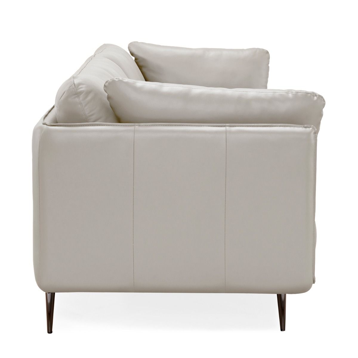 Dublin 3-ist nahkasohva, taupe