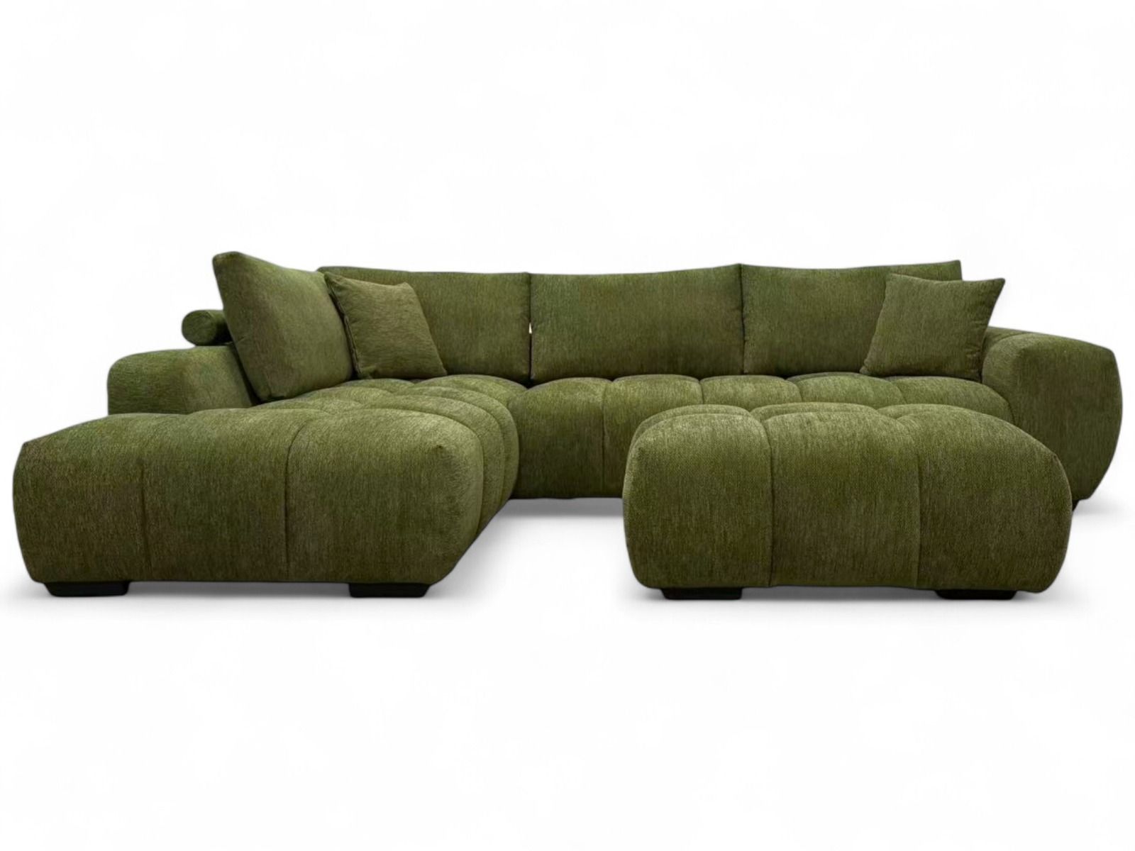 Dumbo Limited avokulmasohva 300x209 cm, vihreä