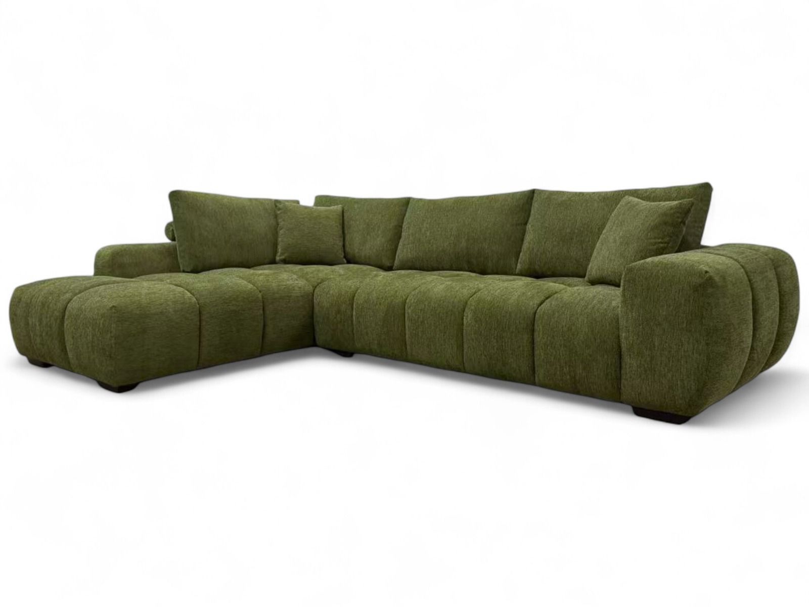 Dumbo Limited avokulmasohva 300x209 cm, vihreä