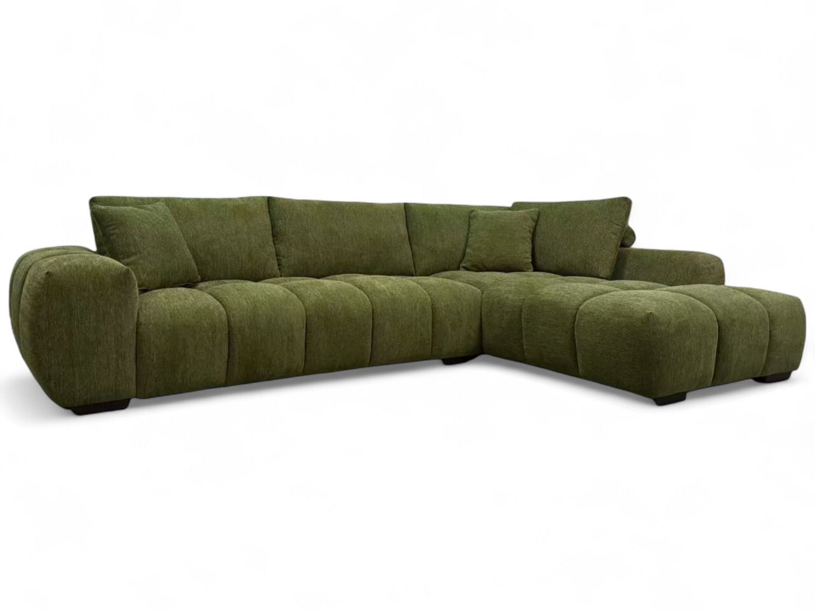 Dumbo Limited avokulmasohva 300x209 cm, vihreä