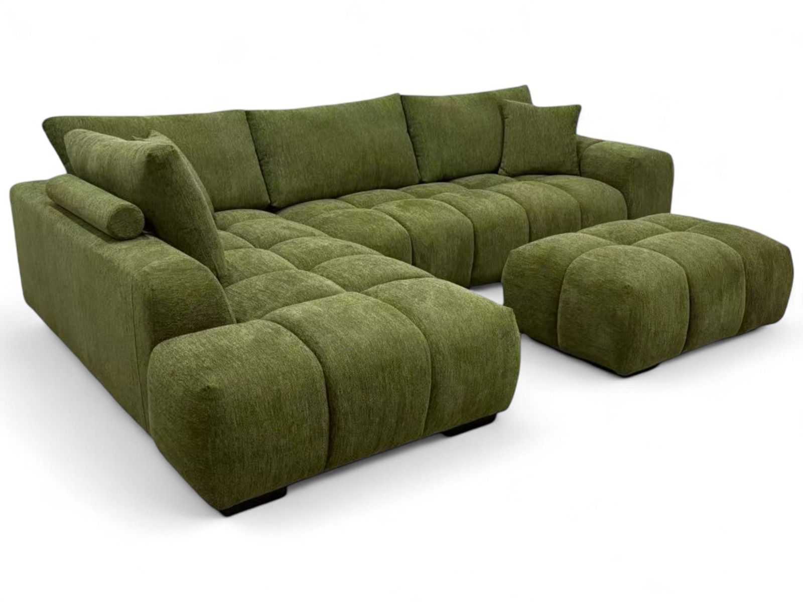 Dumbo Limited avokulmasohva 300x209 cm, vihreä