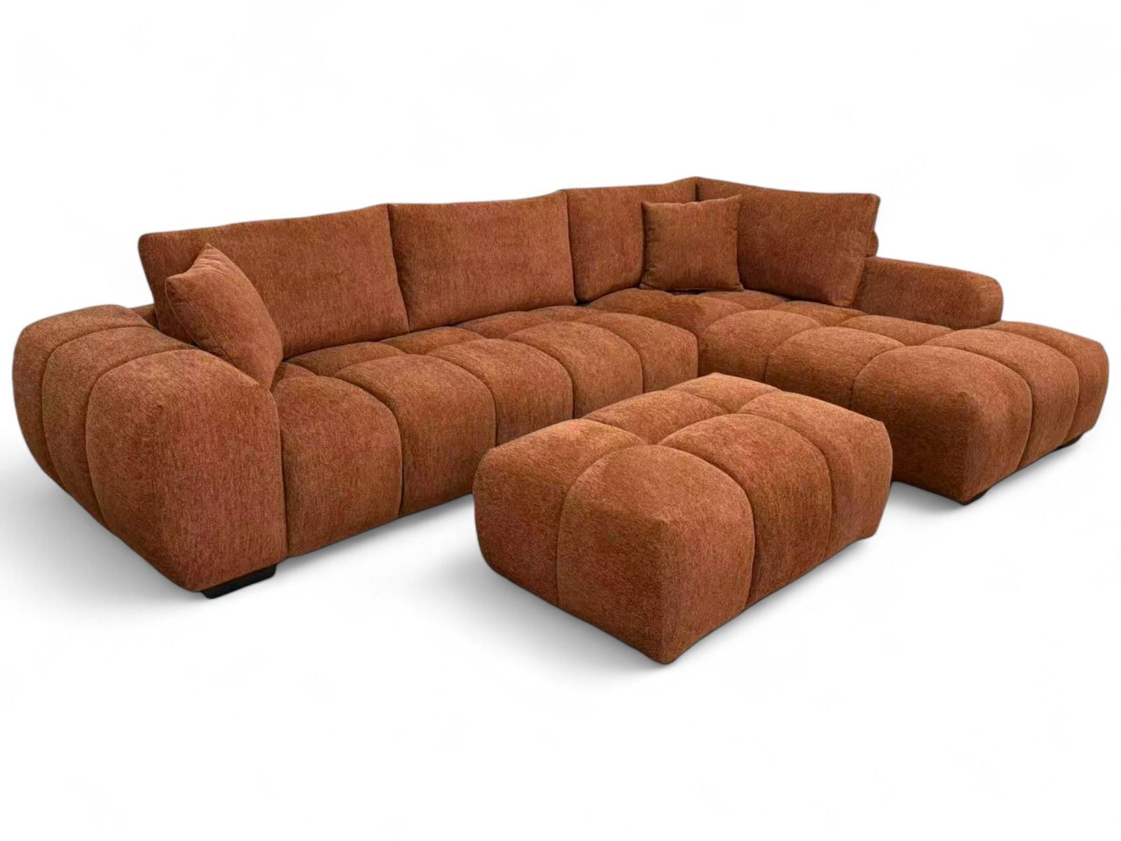 Dumbo Limited avokulmasohva 300x209 cm, oranssi