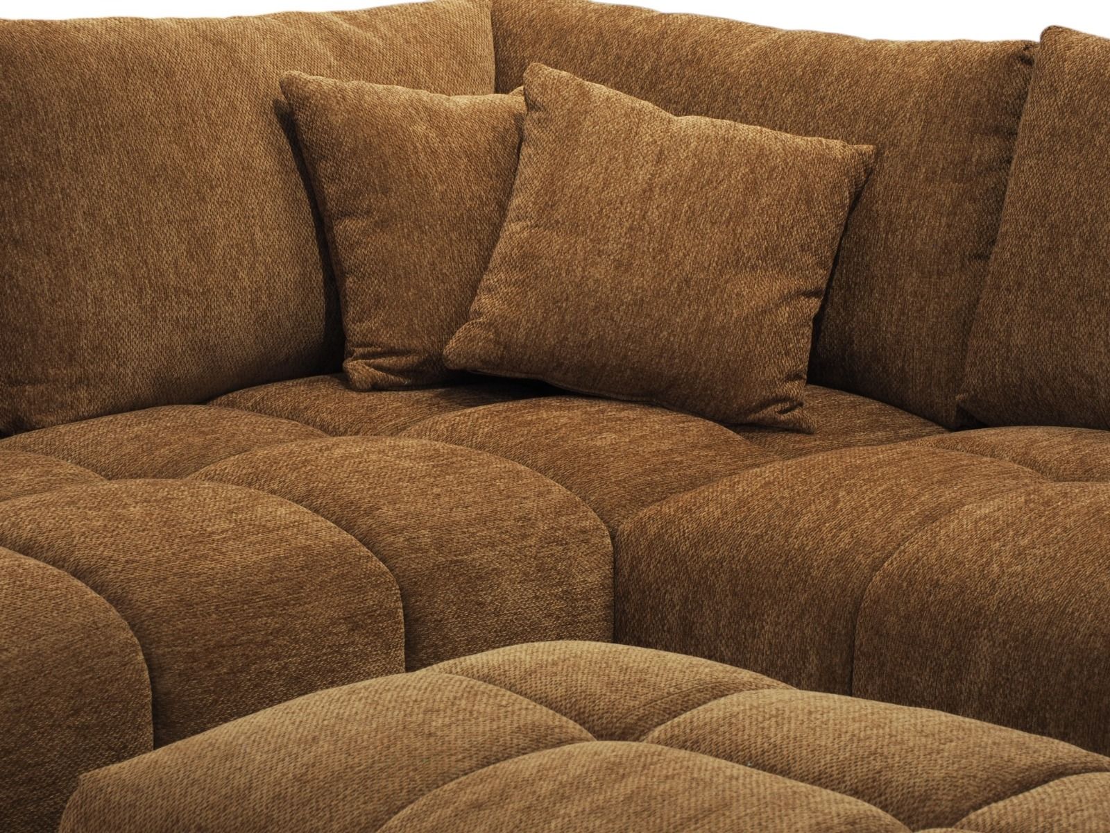 Dumbo avokulmasohva 300x209 cm, oranssi