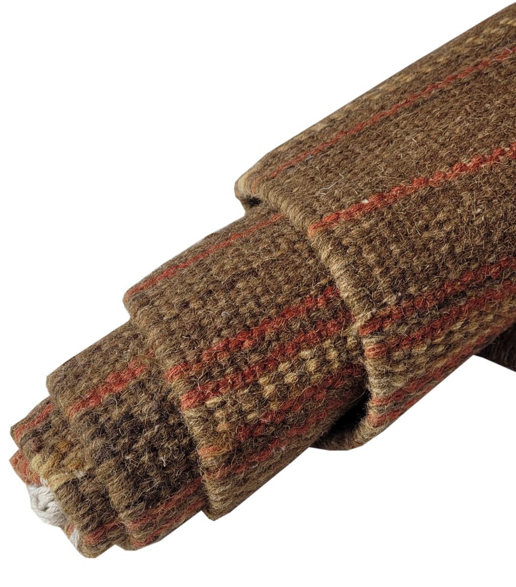 Pirtti Durry -villamatto, terra, 200x300 cm