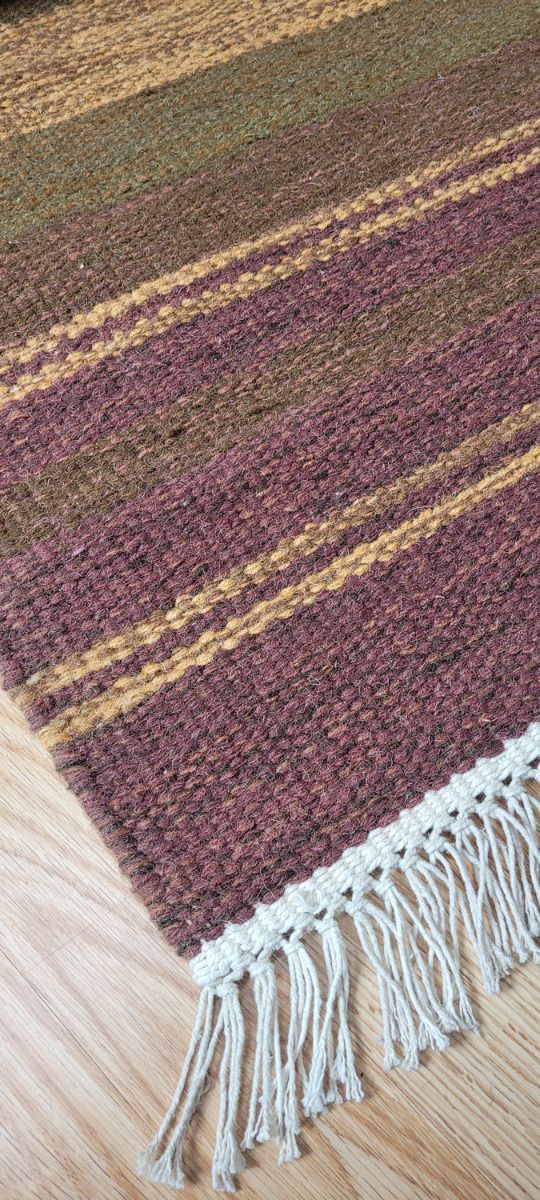 Durry -villamatto, tummaterra