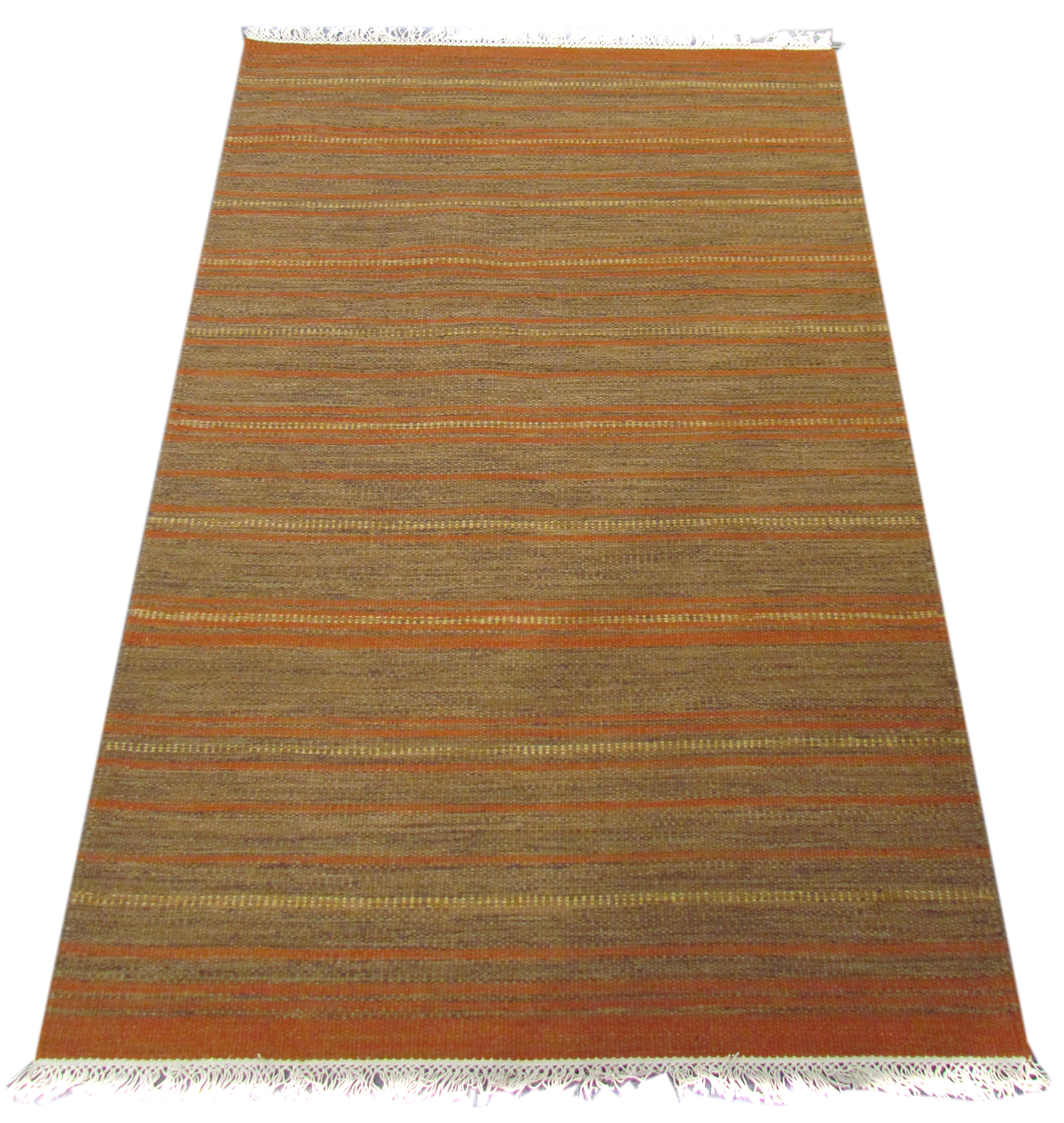 Pirtti Durry -villamatto, terra, 200x300 cm