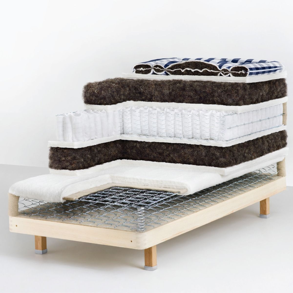 Hästens Eala jenkkisänky BJX-Luxury petauspatjalla, eri kokoja