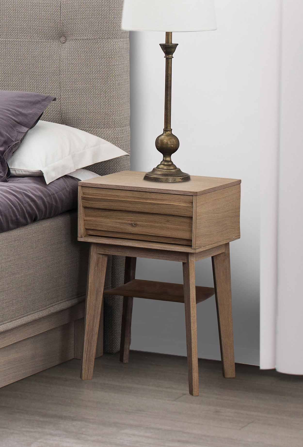 Jensen Eicon yöpöytä, öljytty tammi