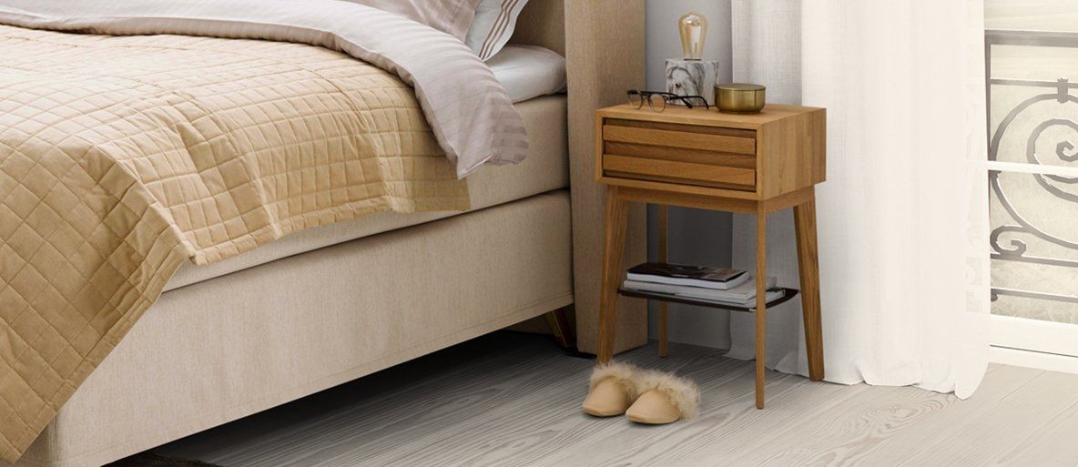 Jensen Eicon yöpöytä, öljytty tammi