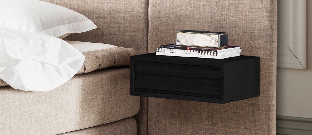 Jensen Eicon Wall yöpöytä seinälle, eri värejä